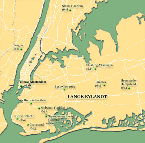 Map Lange Eylandt