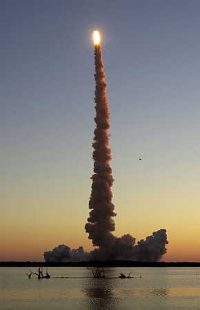 Expedition #2 on the way to space...