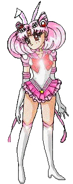 Star Sailor Chibi Moon with bunny ears