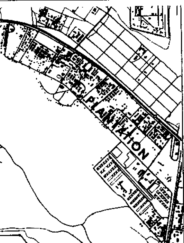 Map of Plantation, Long Binh