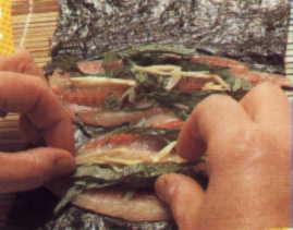 fillet & herbs & seaweed