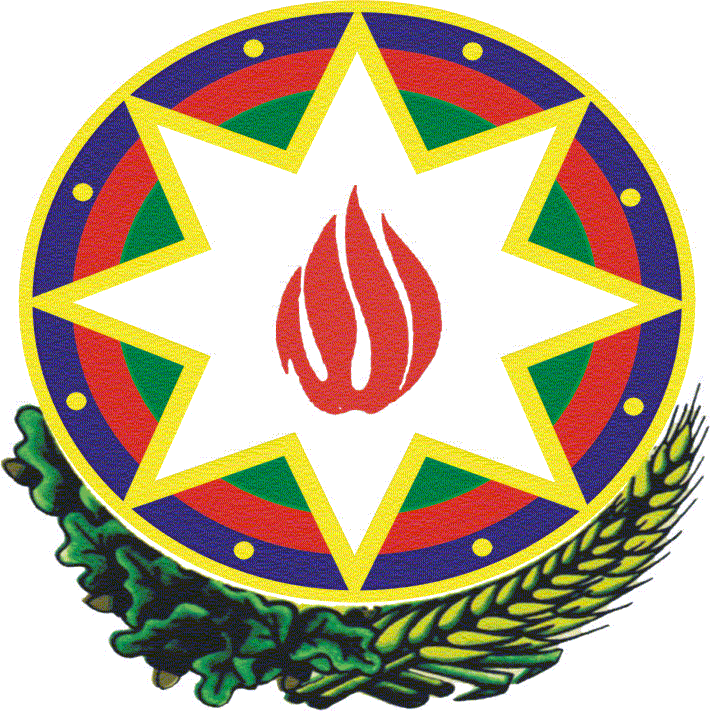 The State Emblem of Azerbaijan Republic