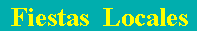 Fiestas Locales