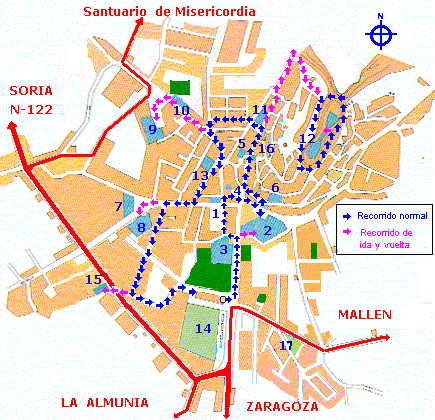 Visita guiada a Borja