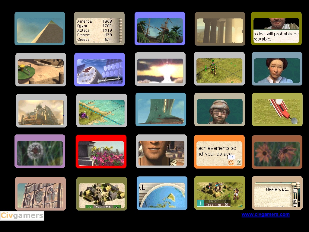 Civilization Walpaper  Right click on image and select "set as wallpaper" after image is completely downloaded in browser window.