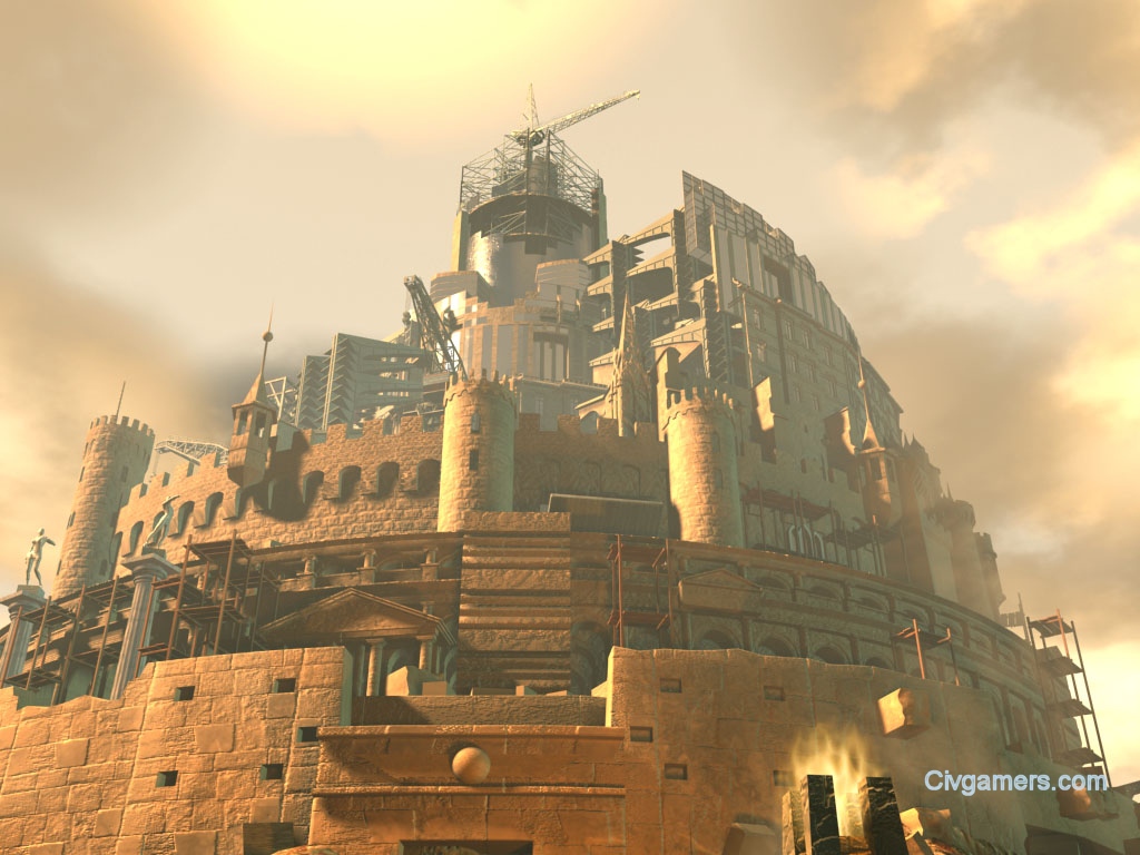 Tower of Bable 1024 by 768 Right click on image and select "set as wallpaper" after image is completely downloaded in browser window.