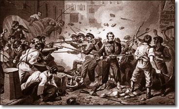 picture of Baltimore riot