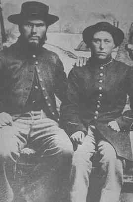 Jennie as ALbert with fellow Pard