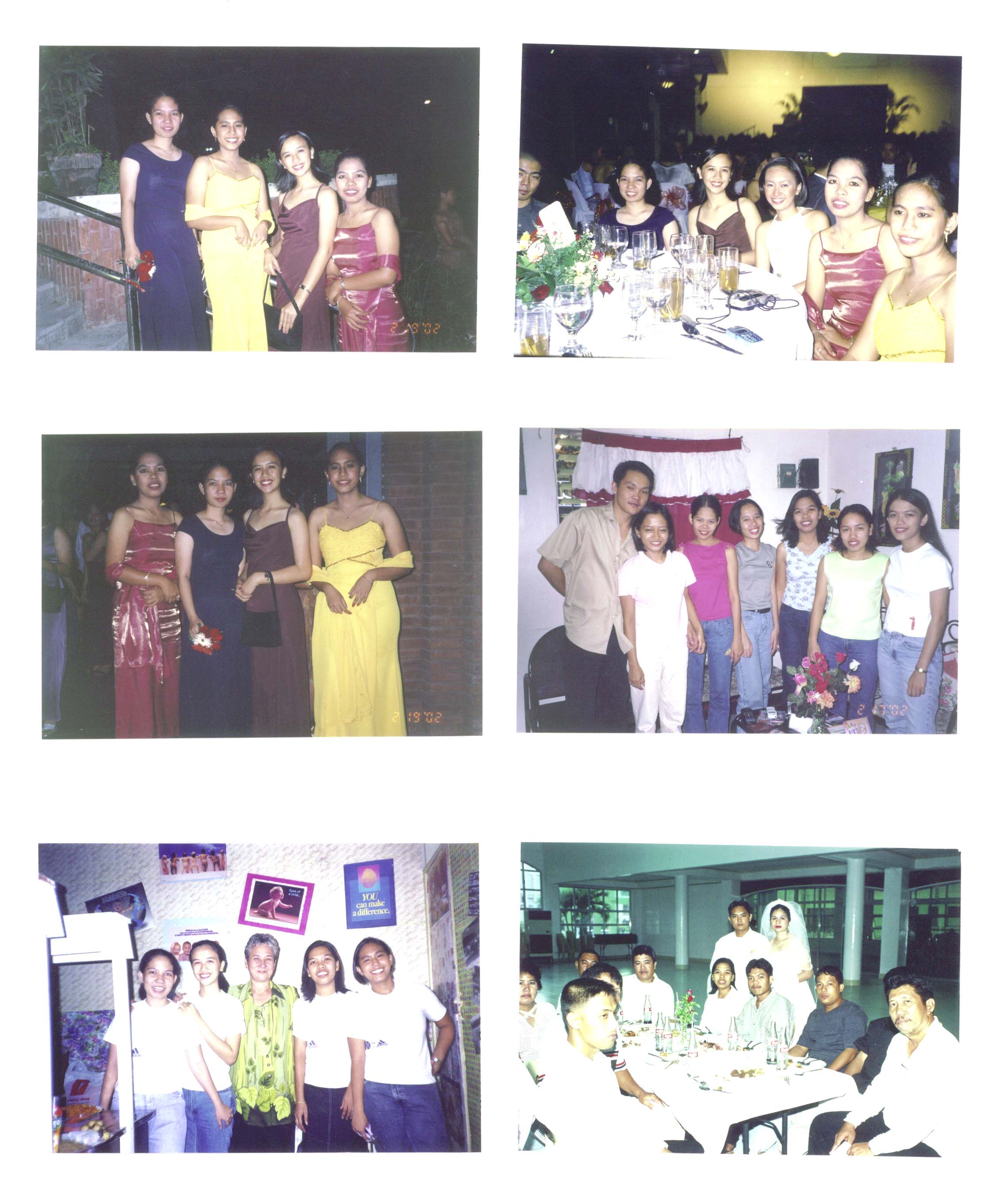  a night to remember ----formal dinner at bahay ng alumni february 19 ... a day after my birthday.
