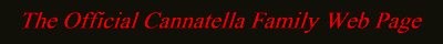 Return to The Cannatella Family Home Page
