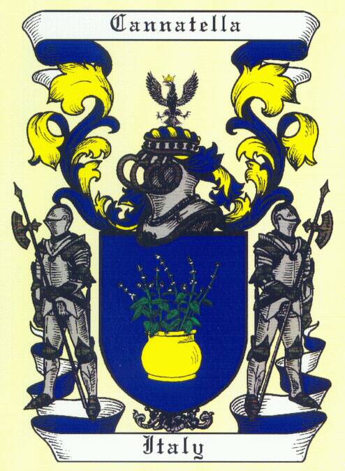 The Official Cannatella Family Crest