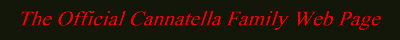 Return to The Cannatella Family Home Page