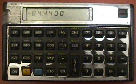 John's calculator front