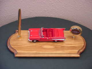 1957 CHEVY CONVERTIBLE 1/43 DESK SET