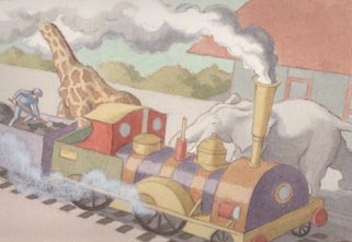 The Train by Czeslaw Knobbe