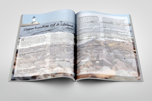 magazine inside
