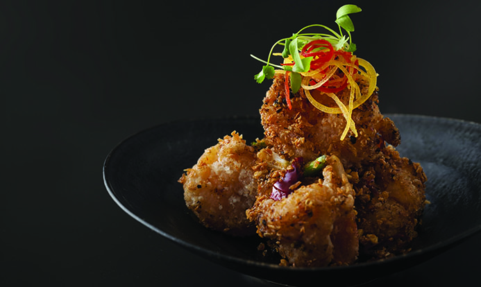 crispy chicken dish