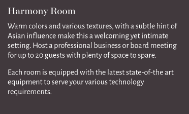 Harmony Meeting Room 1