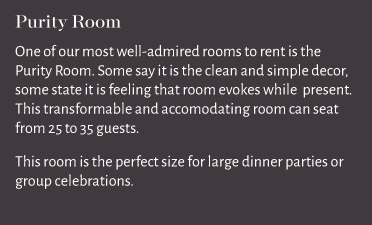Purity Meeting Room 6