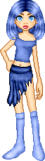 Blueishly! WOOOO!!! yay...