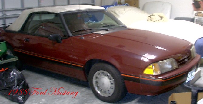 1988 Ford Mustang 2.3 LX Convertible