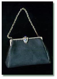 mini parisien handbag, 1950's
