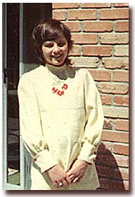 me at eleven, trying not to look uncomfortable