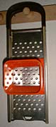  the spaetzle maker. it doubles as a creative instrument of torture