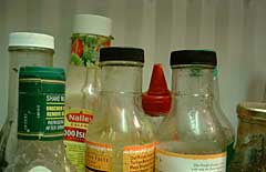  it's all about condiments, baby. there are days i have no food of substance in my house, but i always have condiments. 