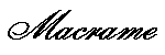 To Macrame Gallery