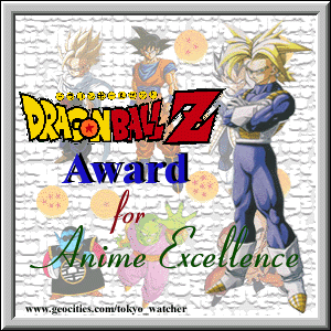 Dragon Ball Z Award for Anime Excellence