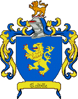 English Colville Stitch Heraldry