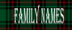 Clan Family Names
