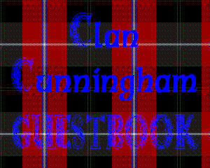 Clan Cunningham Guestbook