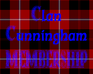 Clan Cunningham Membership