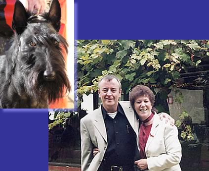 David and Moira Jackson, Clanlamont Scottish Terriers
