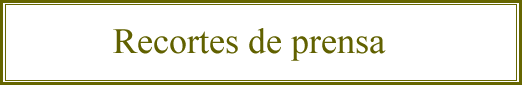 Recortes de prensa