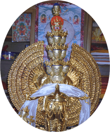 Kuan Yin de 1000 brazos y 1000 ojos