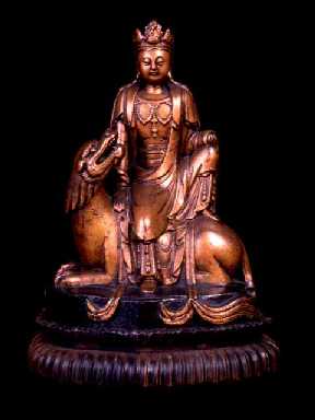 Kuan Yin, sobre el Dragon