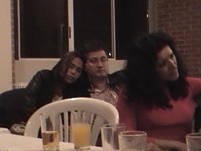 Durante el discurso.