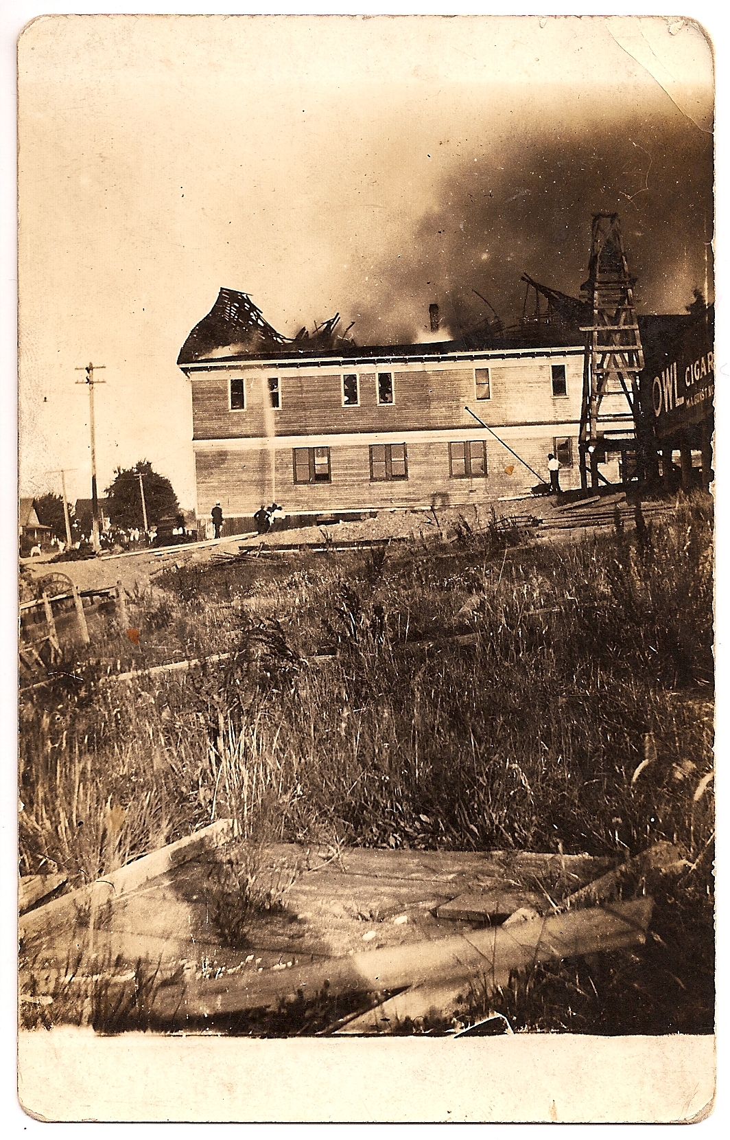 Rainier, Oregon's Fires
