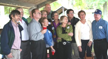 class of 64 at Clarkstown Reunion Picnic 2009