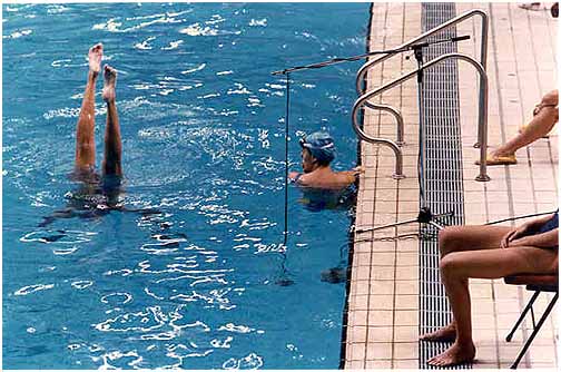 swimming