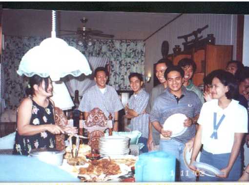 waiting for the food..............