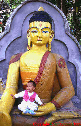 Baby w/ Buddha