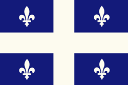 Photo : le drapeau du Qu�bec