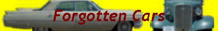Forgotten Cars