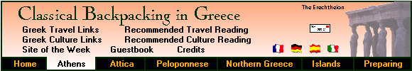 Main Image Map - Classical Backpacking in Ancient Greece
