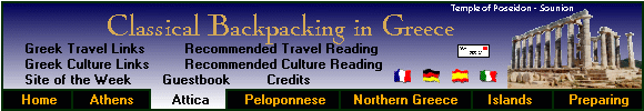 Main Image Map - Classical Backpacking in Ancient Greece