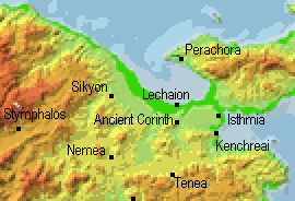 Corinthia - Topographical Map